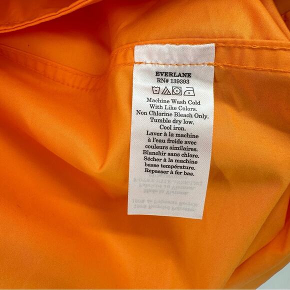 Everlane the Renew anorak jacket in yellow orange Size M - Picture 10 of 15